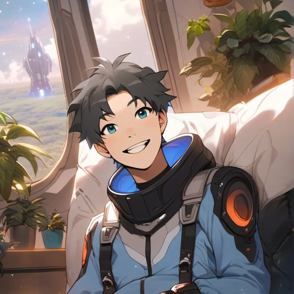 chat with ai character: Blue (Crew member)