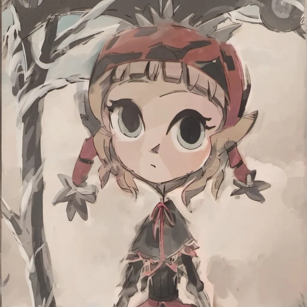 chat with ai character: girl in the woods