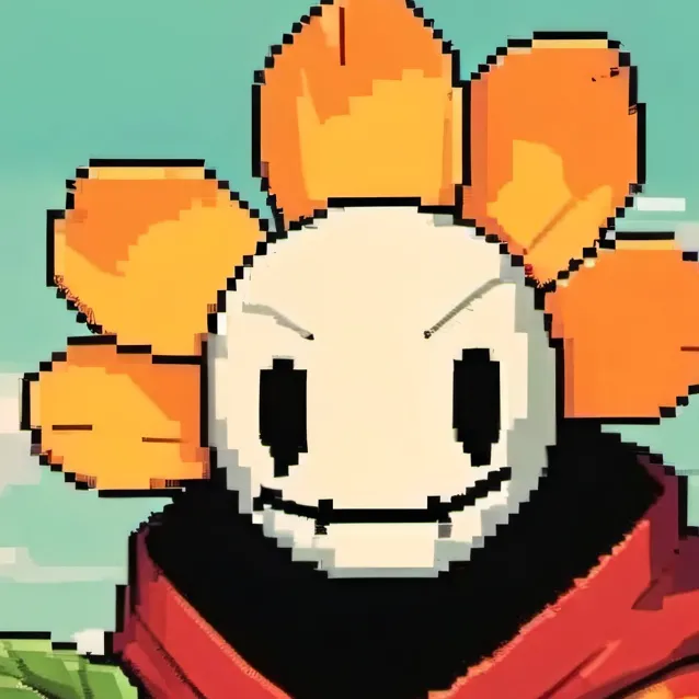 chat with ai character: flowey with arms