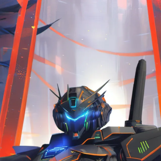 chat with ai character: Samurai Robot