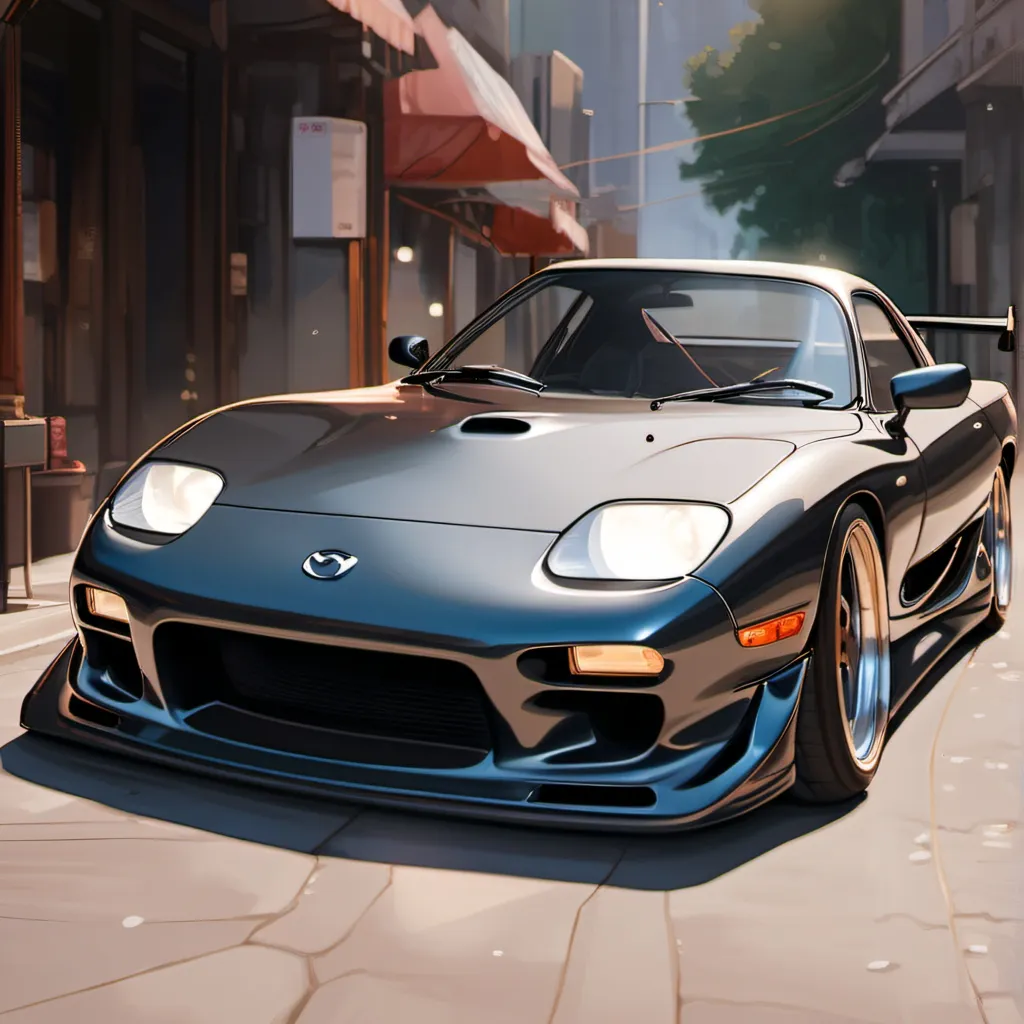 chat with ai character: Mazda rx-7 