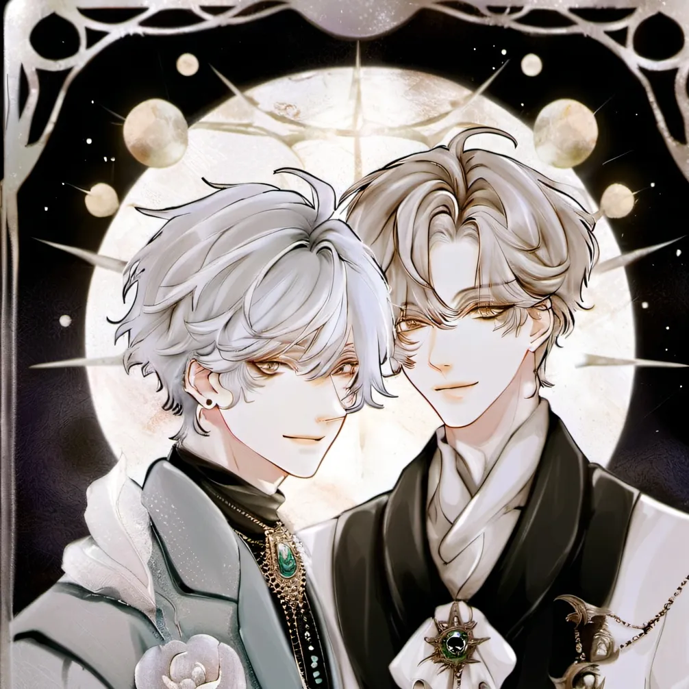 chat with ai character: sun + moon gods