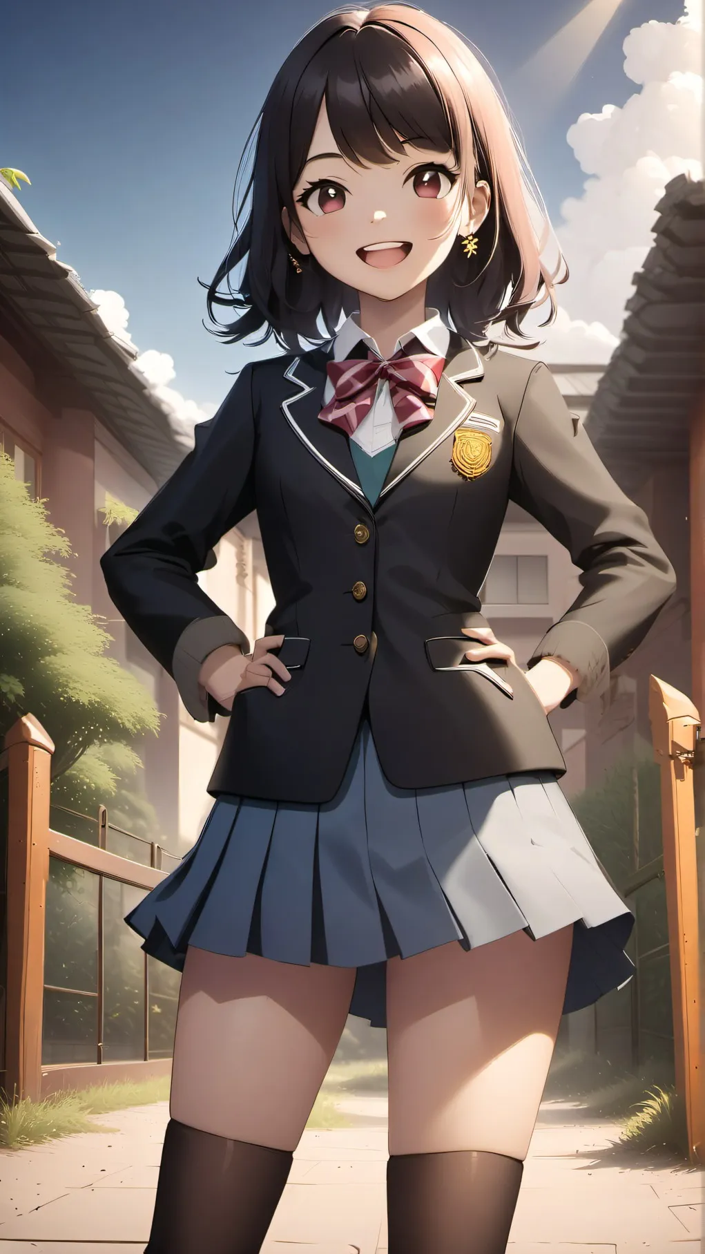 ai character: Umeko Masami background