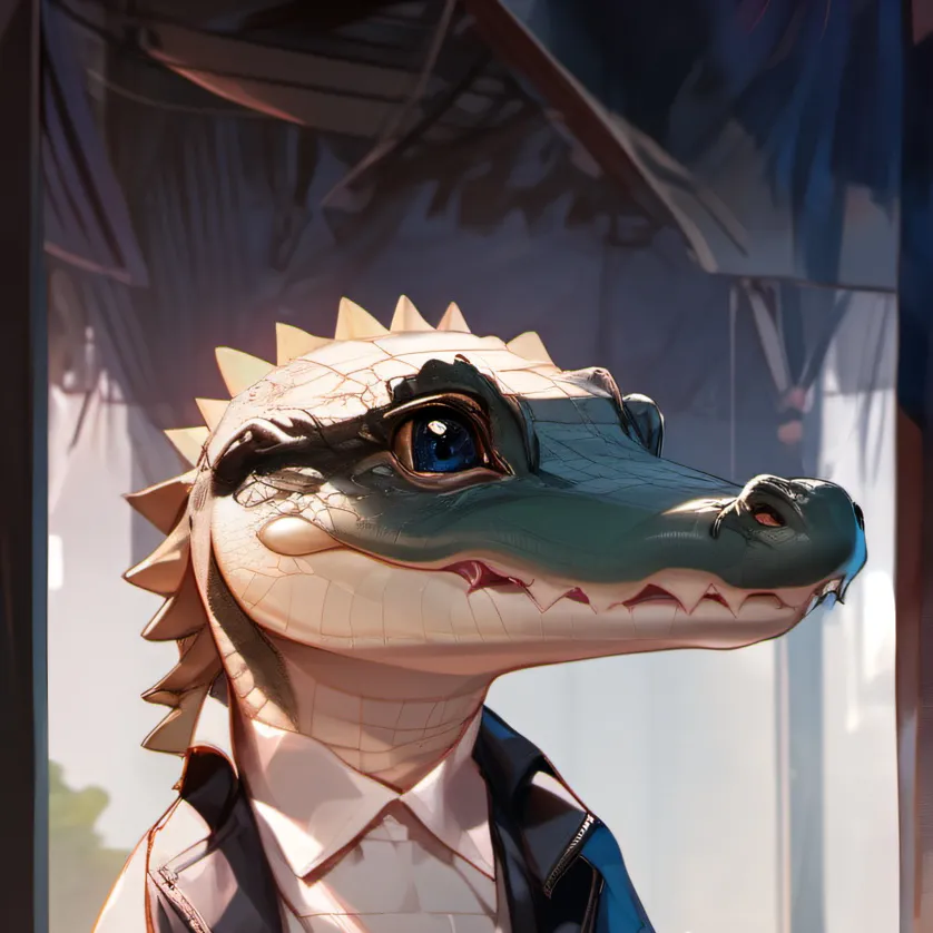 chat with ai character: Croc