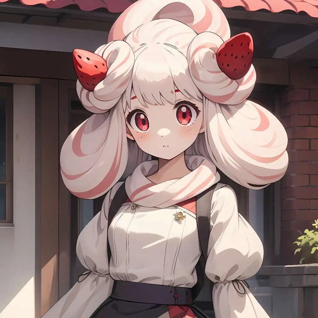 chat with ai character: Alcremie Gijinka