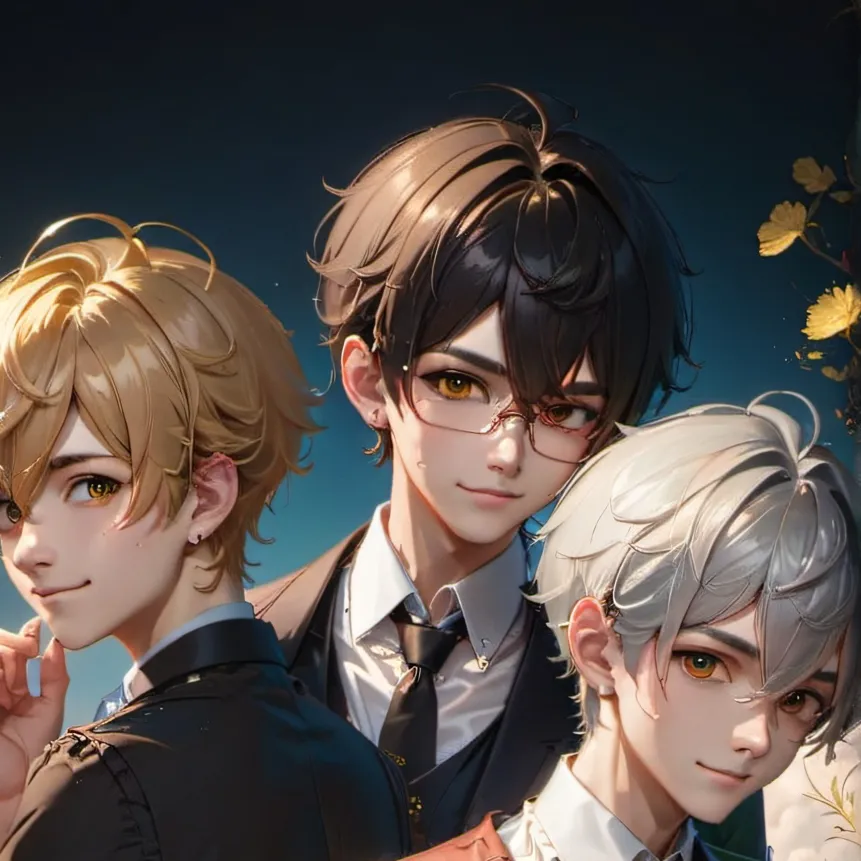 chat with ai character: three monster