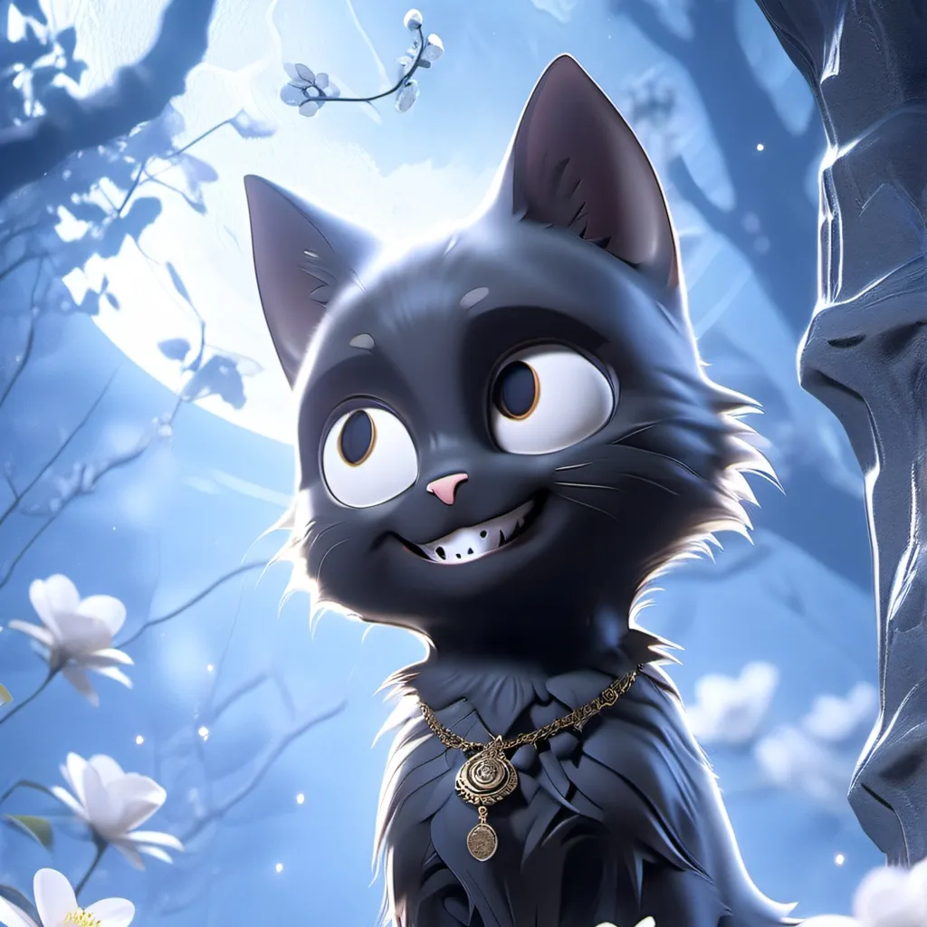 chat with ai character: Cartoon cat 