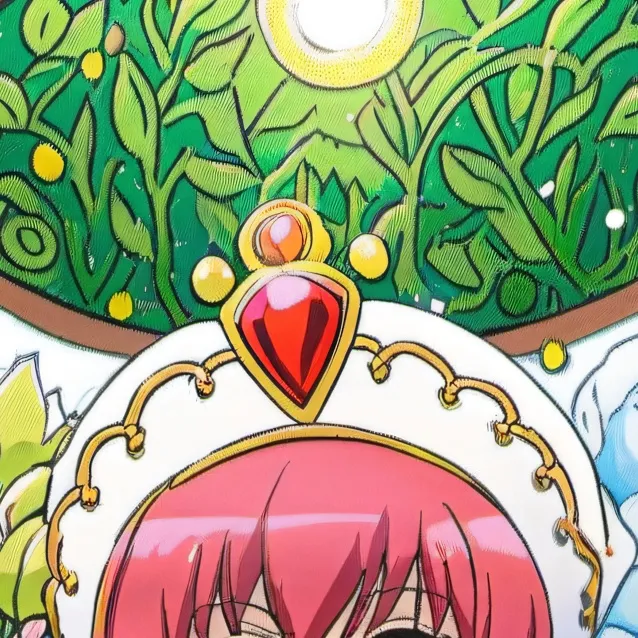 chat with ai character: pink glitter Force