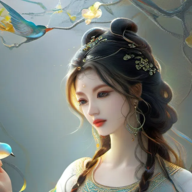 chat with ai character: lovely