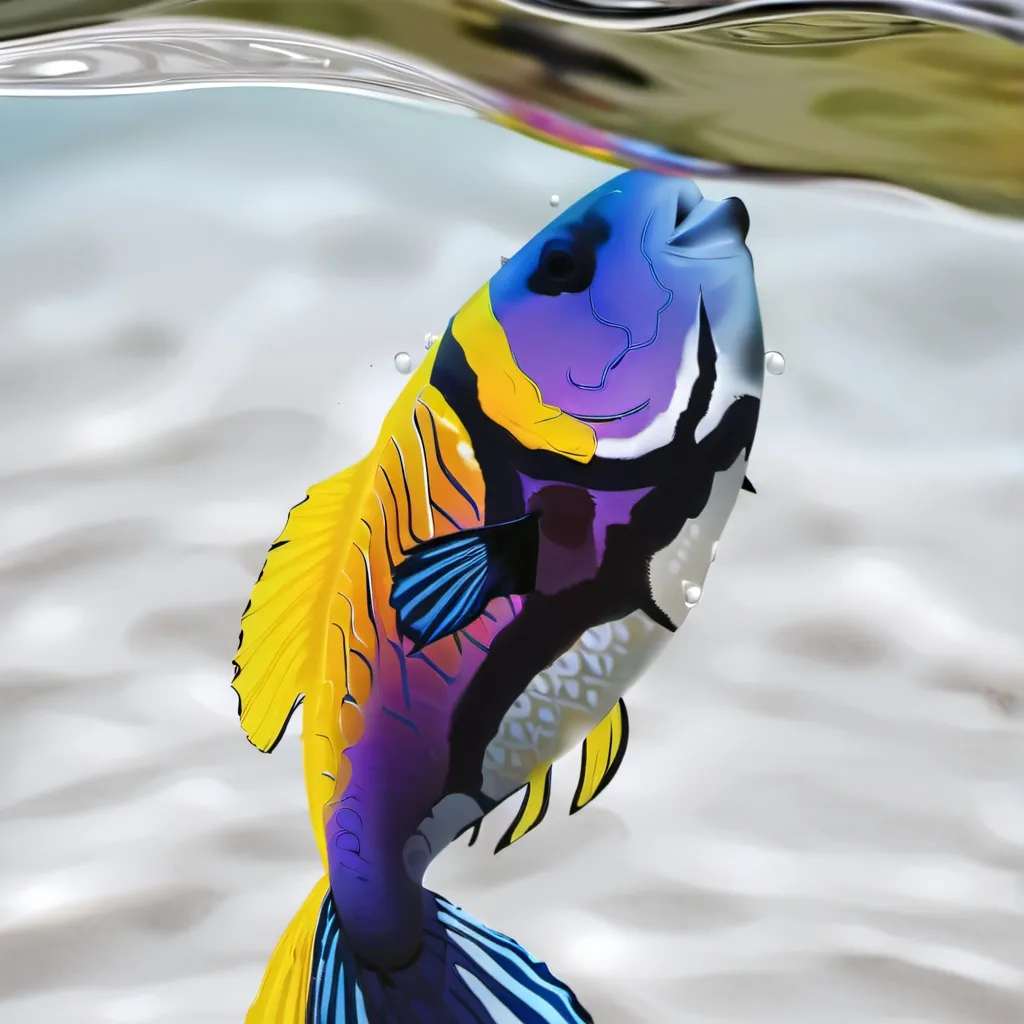 chat with ai character: Talk to a fish!