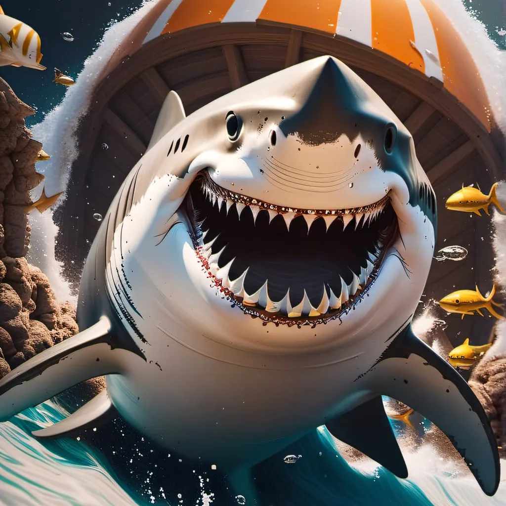 chat with ai character: Vegan Shark George