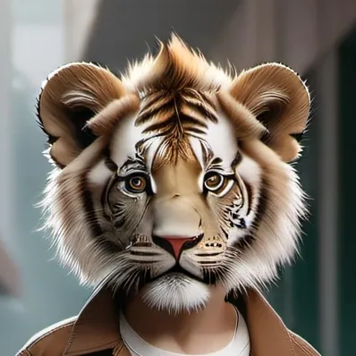 chat with ai character: Lion family