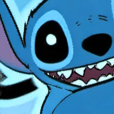 chat with ai character: Stitch