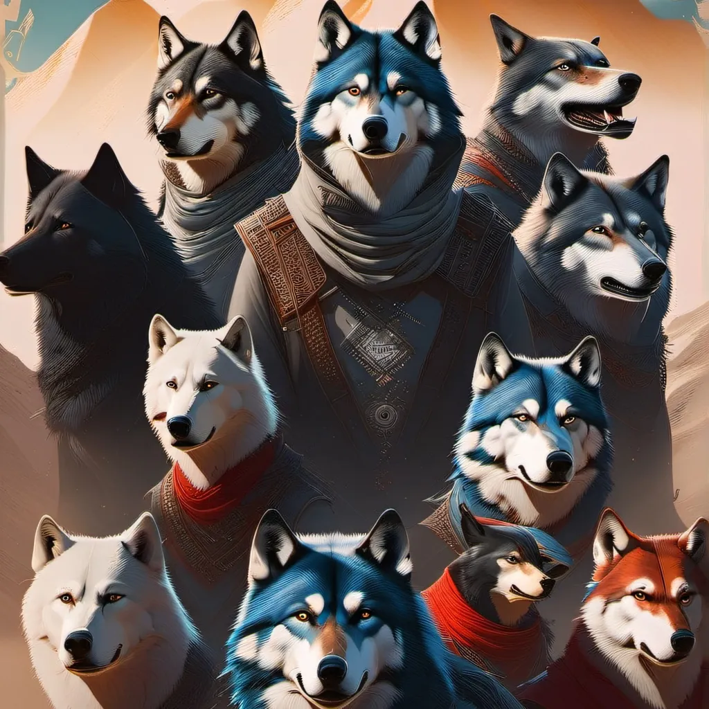 chat with ai character: Legend wolves 