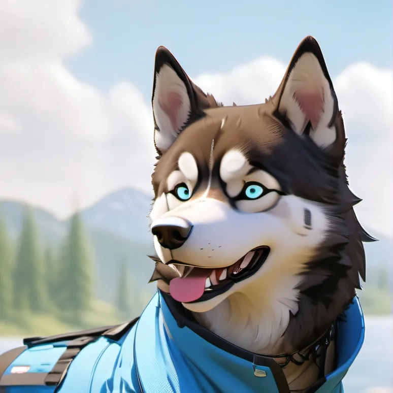 chat with ai character: husky