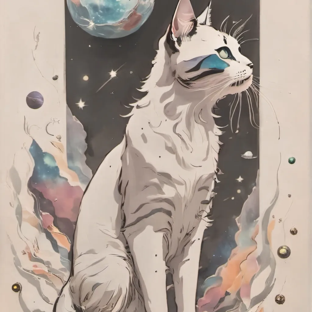 chat with ai character: the universe cat