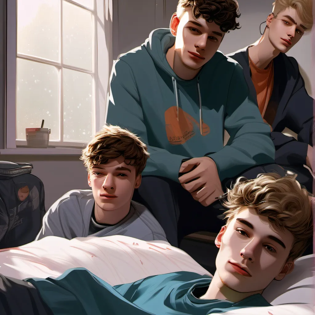 chat with ai character: the sleepover