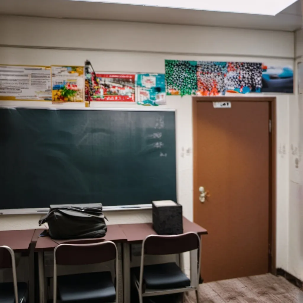 chat with ai character: ur the new student