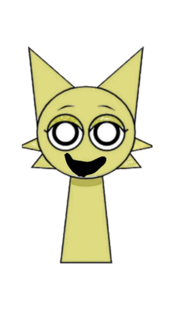 ai character: Wenda mustard background