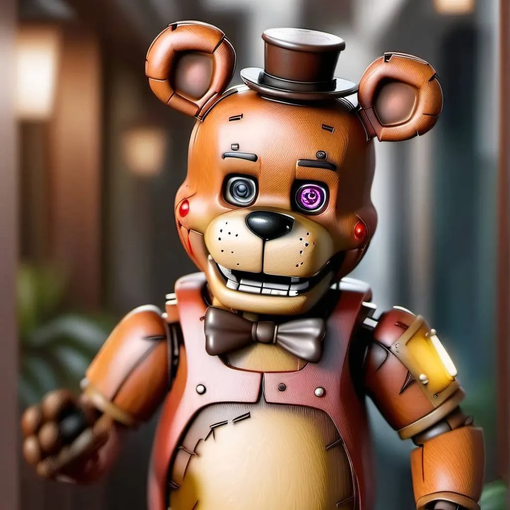 chat with ai character: fnaf and mha