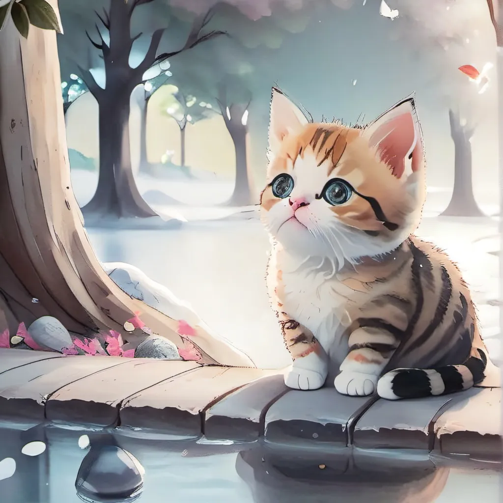chat with ai character: kitten