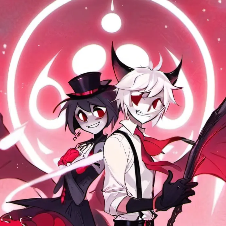 chat with ai character: Husk and Angeldust