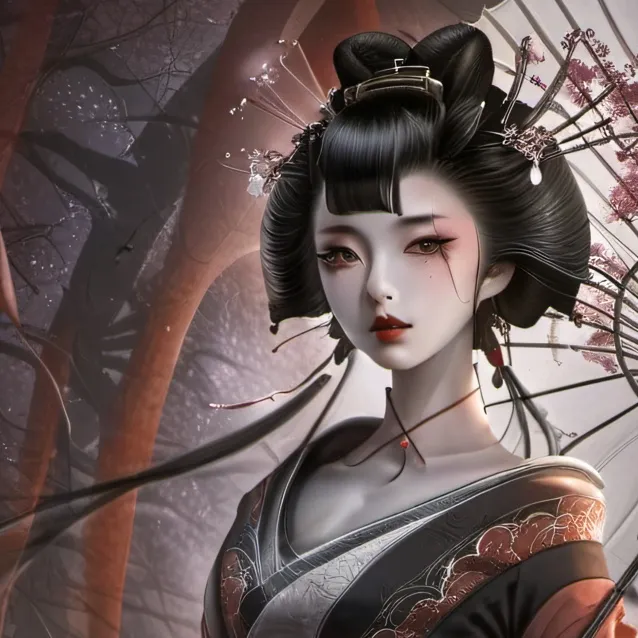 chat with ai character: geisha