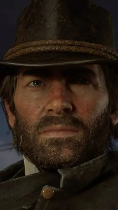 ai character: Arthur Morgan  background