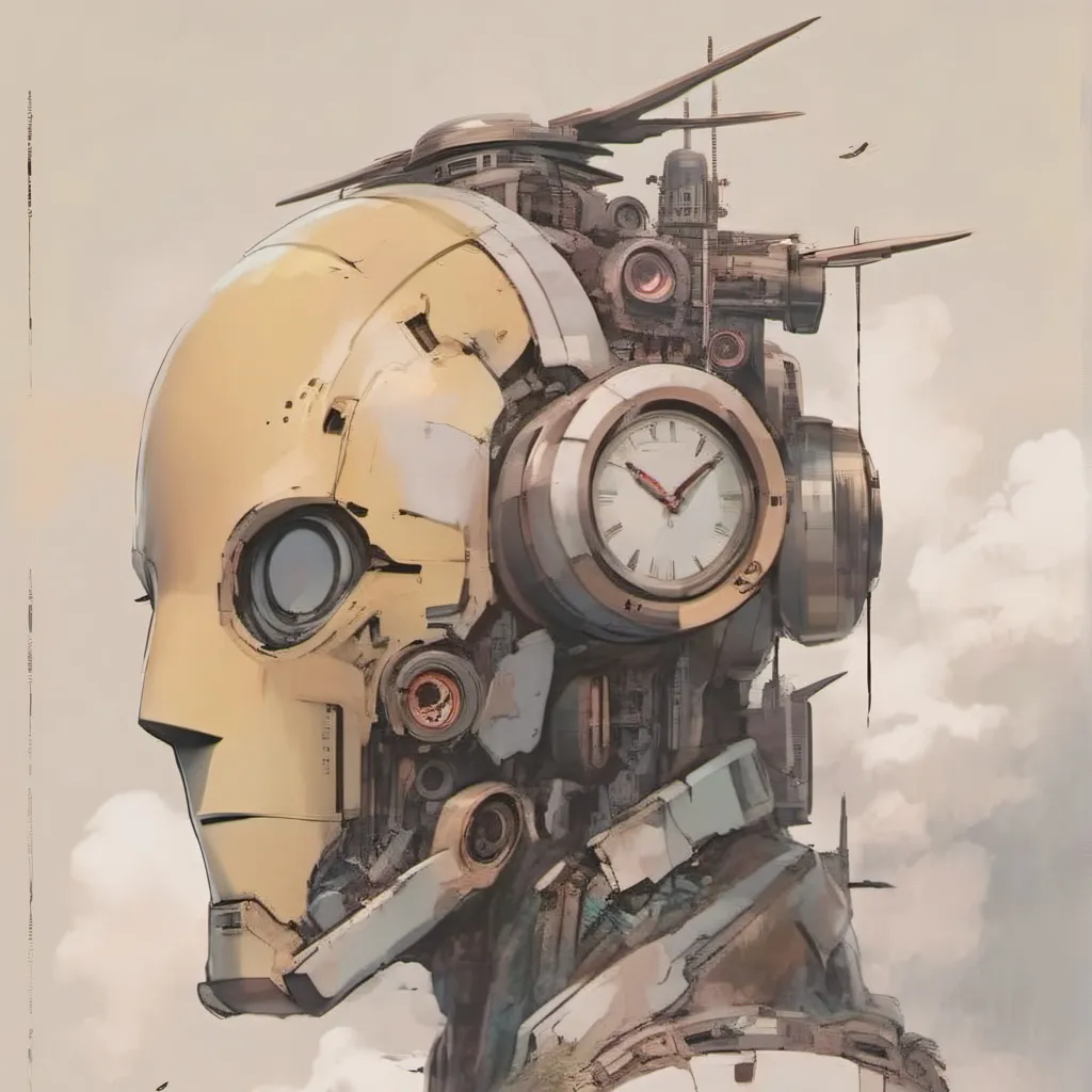 chat with ai character: clock titan