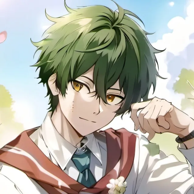 chat with ai character: Deku