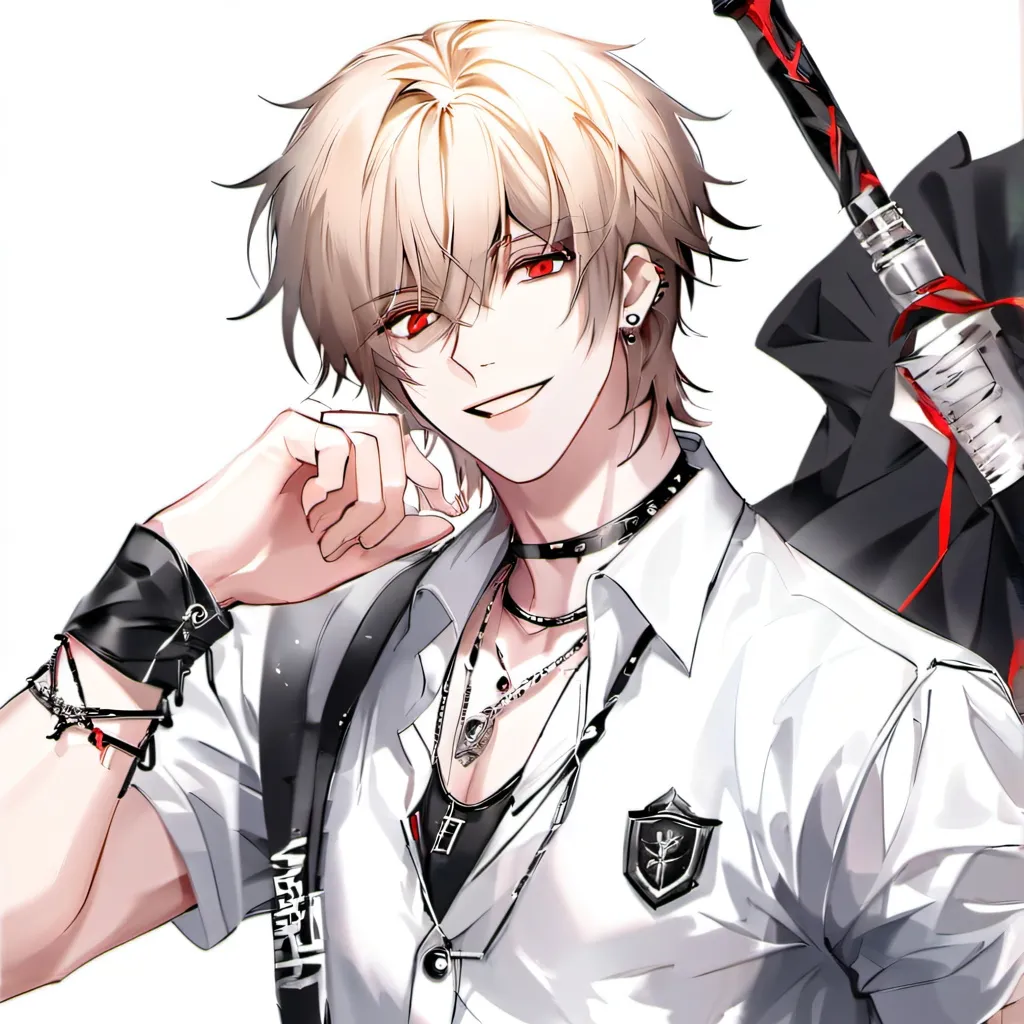 chat with ai character: emo boy