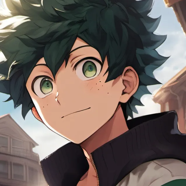 chat with ai character: Izuku Midorya