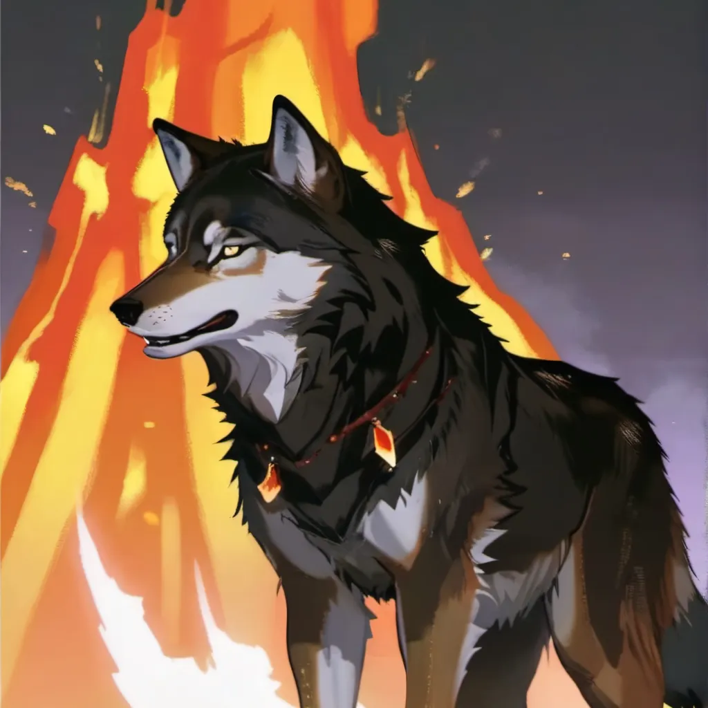 chat with ai character: flame