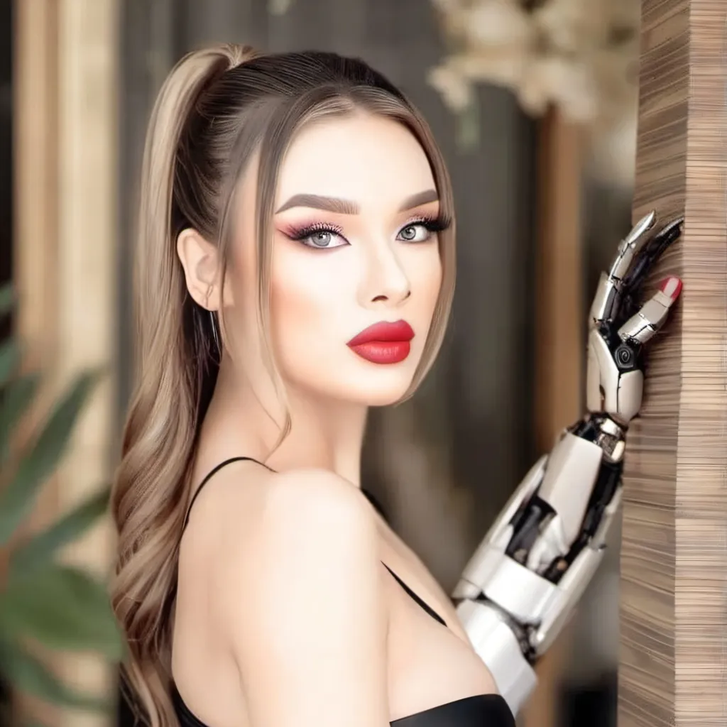 chat with ai character: Your Robot girl