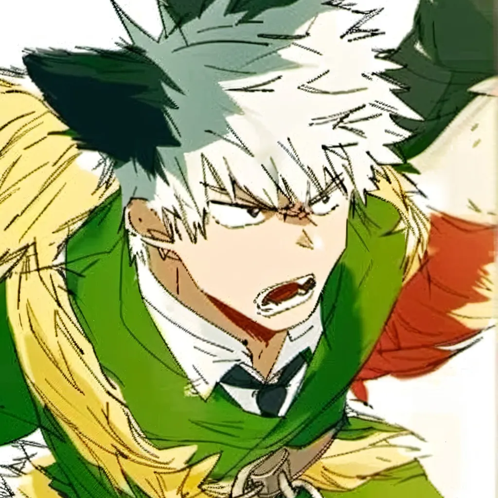 chat with ai character: dog katsuki bakugo