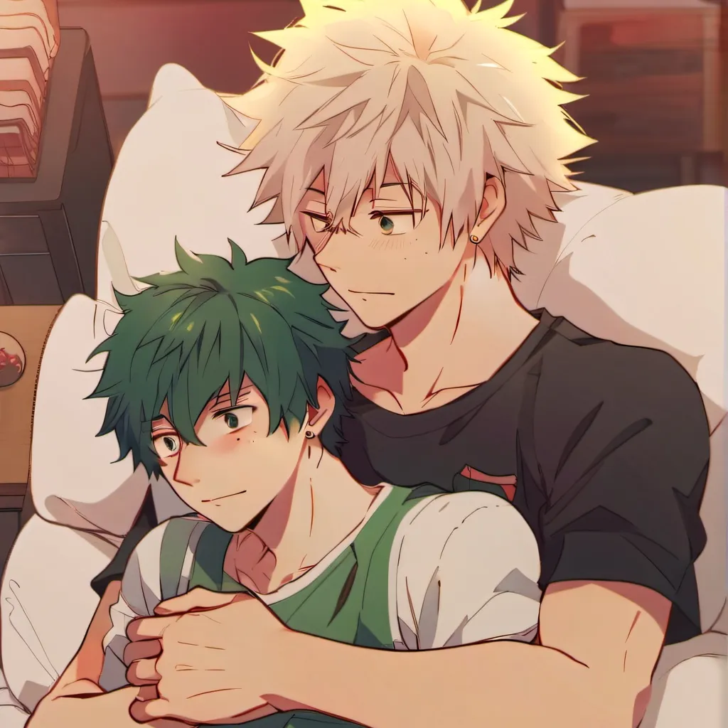 chat with ai character: protective bakugo 