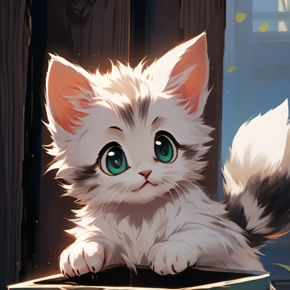 chat with ai character: lucy the kitten 