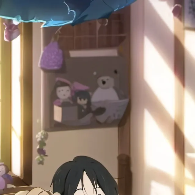 chat with ai character: Hinata Sakura blue