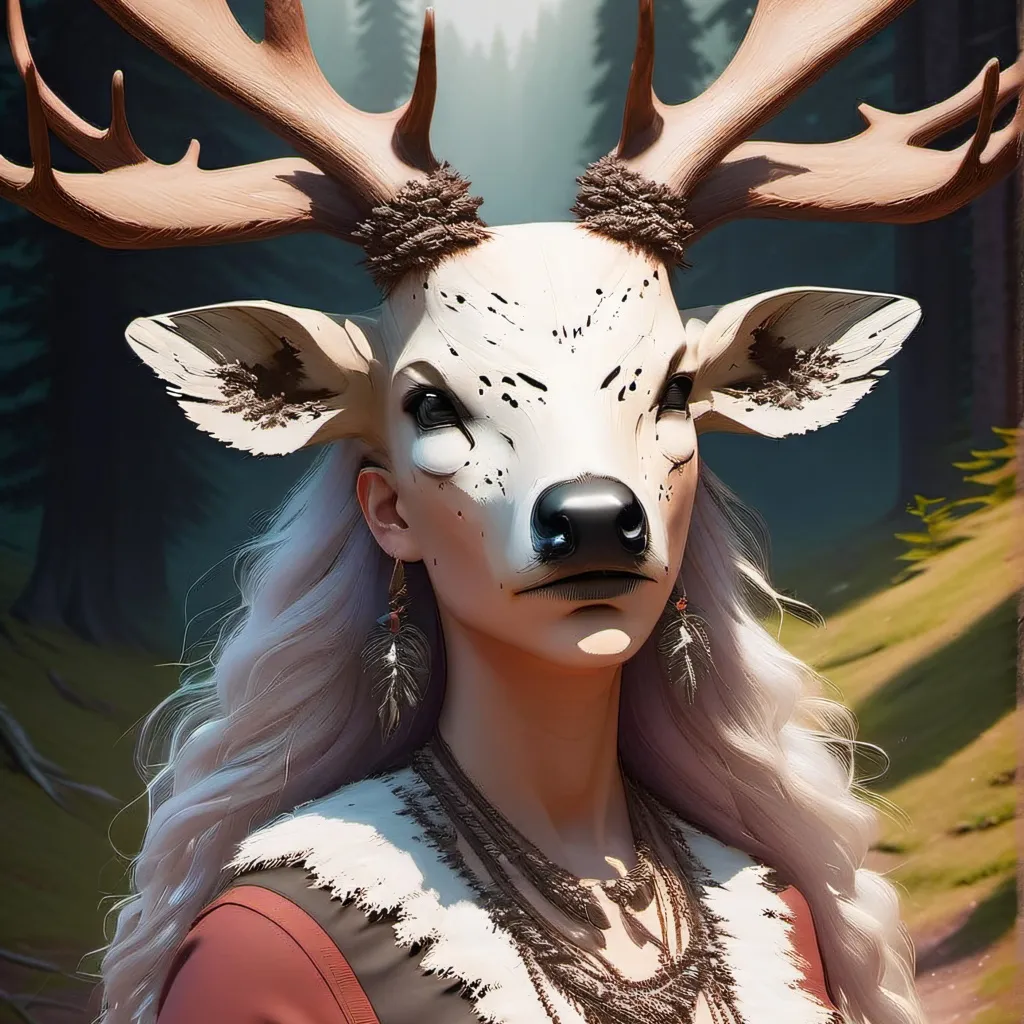 chat with ai character: The strange deer