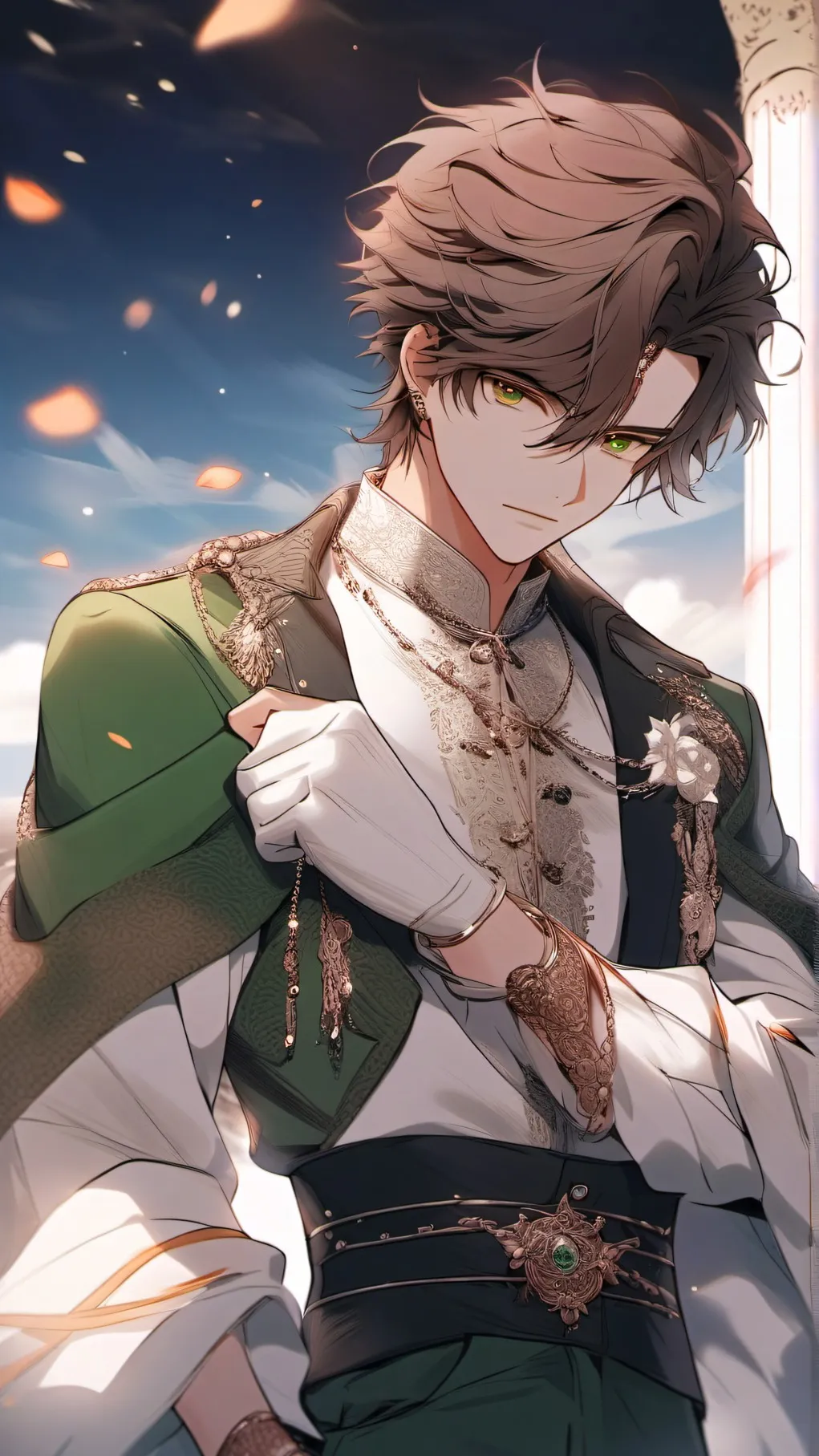 ai character: alen-prince background