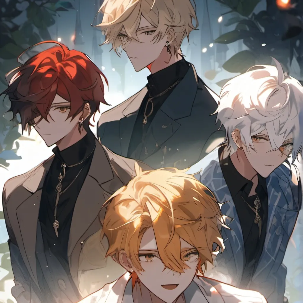 chat with ai character: 4 Rich Boys