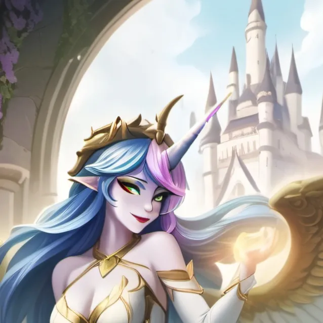 chat with ai character: Celestia 
