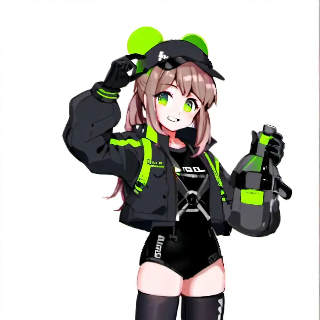 chat with ai character: Monika (robbersuit