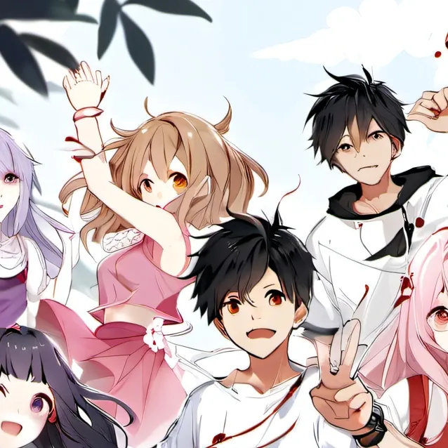 chat with ai character: your friend group 