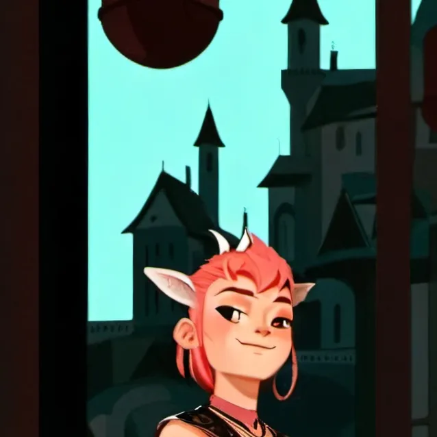 chat with ai character: Nimona 