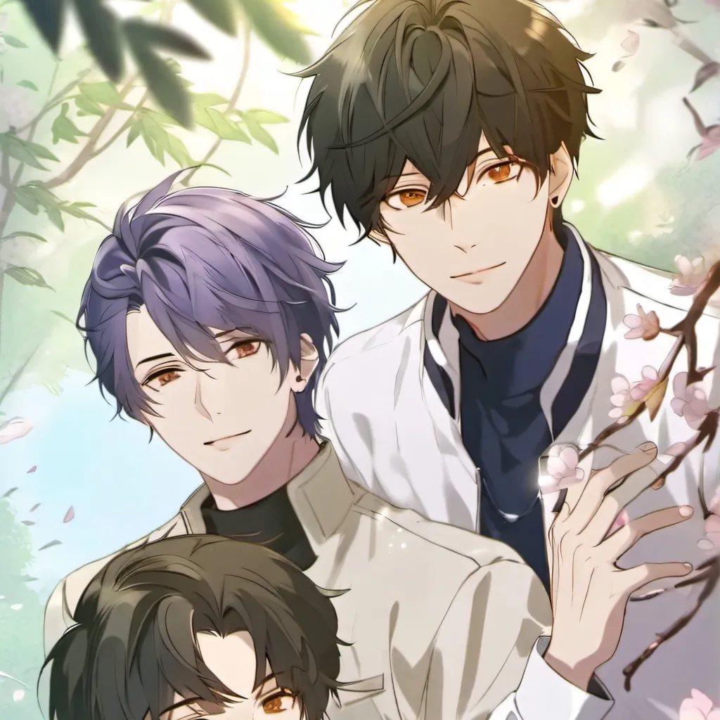 chat with ai character: 3 boyfriends 