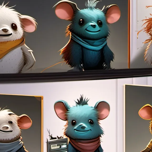 chat with ai character: Smiling critters!