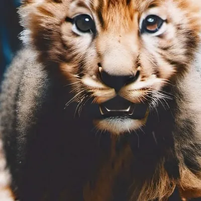 chat with ai character: Baby cub