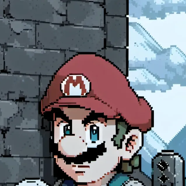 chat with ai character: mario madness chas