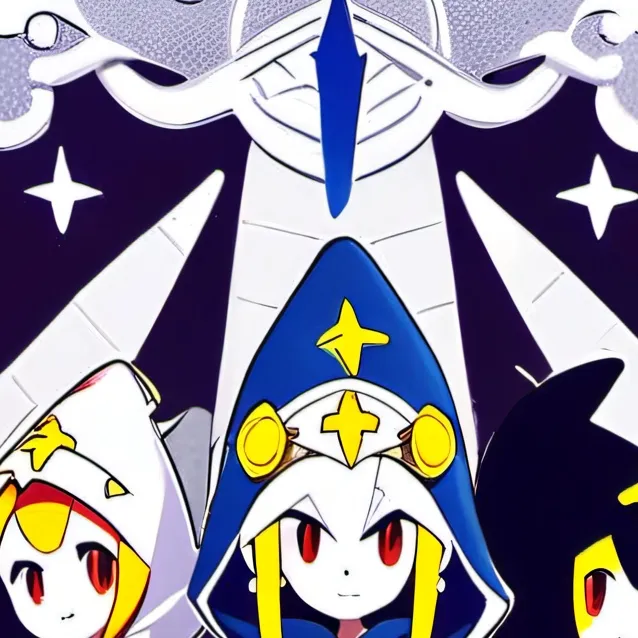 chat with ai character: 3 mage sisters all